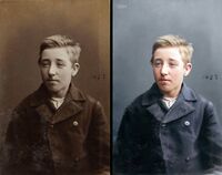 Forbryterportrett registrert under 1884.