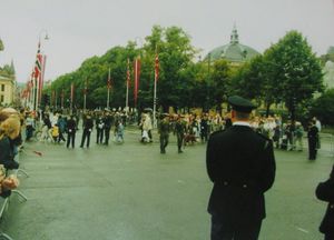 Kronprinsbryllupet 2001 fra Karl Johans gate.JPG