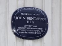 Nr. 59: Blå plakett. Foto: Stig Rune Pedersen