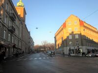 Krysset Ullevålsveien-Waldemar Thranes gate. Foto: Stig Rune Pedersen