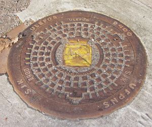 Kumlokk i Åsgårdstrand merket Borre kommune.jpg