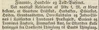 47. Kunngjøring fra Finants Handels og Told-Væsenet i Den Norske Rigstidende 03.01. 1831.jpg