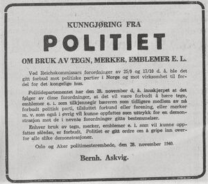 Kunngjøring fra politiet november 1940.jpg