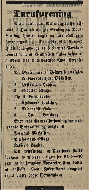 Kunngjøring i Tromsø Amtstidende 14. 11. 1891.jpg