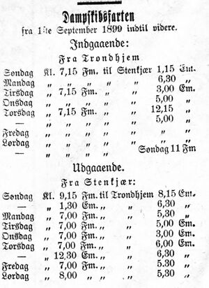 Kunngjøring om rutetider for skip i Mjølner 23. 10. 1899.jpg