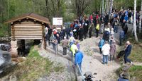 Nærmere 400 var til stede da Strømmenkverna ble åpnet.Foto: Torben Pettersen.