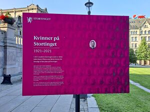 Kvinner på Stortinget 1921–2021 Utstilling foto Eva Rogneflåten 23.07.2021 3.jpg