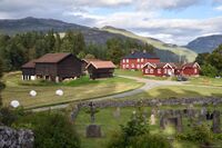 Kviteseidvegen 1092, Kviteseid gamle prestegard. Foto: Roy Olsen (2021).