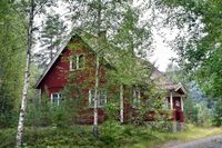 Spjotsoddvegen 119, «Brustad I», bruvokterbolig. Foto: Roy Olsen (2021).