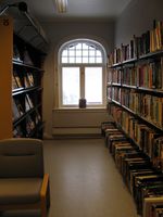 Avisrommet. Foto: Anne Brit Flatin Borgen (2010).