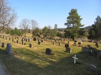 Motiv fra Lørenskog kirkegård, østlig retning (2014). Foto: Stig Rune Pedersen