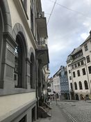 Motiv frå Løvenvoldgata i Ålesund. Foto: Elin Olsen