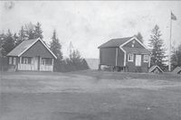 Lahaugmoens telthus fra 1728 er nå fredet.