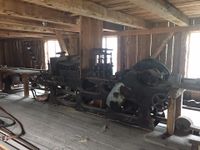 Inventar frå Lakshøl Bruk. Foto: Anne Gundersen (2017)