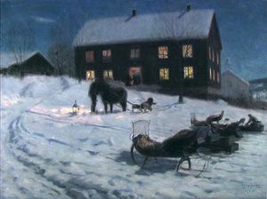 Lars Jorde Julegilde maleri.jpg