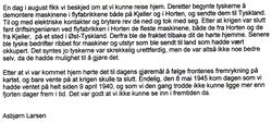 Asbjørn Larsens beretning fra 1943-45, del 5.
