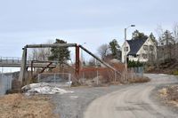 Steinkranene ved Lauve stasjon. Foto: Roy Olsen (2016).