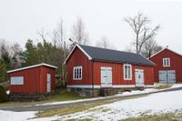 Kranveien 14, tidligere Tjølling stenindustri. Foto: Roy Olsen (2016).