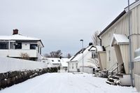 Skiringsalsgata på Vestre Halsen. Foto: Roy Olsen (2017).