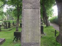 Gravminnet til Laurits Balle på Vår Frelsers gravlund i Oslo forteller at han var Norges første stortemplar av IOGT. Foto: Stig Rune Pedersen