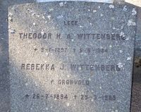 89. Lege Heinrich August Theodor Wittenberg gravminne Oslo.JPG