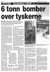 Leif Feiring ledet Nord-Hålogaland Flyavdeling i krig med base på Bardufoss 1940. Han deltok aktivt, ble beskutt og tatt til fange.