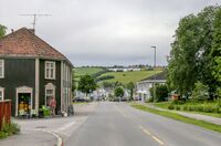 Parti fra Lena sentrum. Foto: Leif-Harald Ruud (2022).