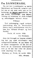 197. Leserinnlegg om ryktebørs i Tennevik-Sandstrand i Harstad Tidende 22. november 1939.jpg