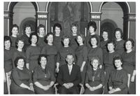 Levanger Damekor i 1950-åra.