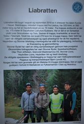 Liabratten i Liabakkene laget av sherpaer. Høybråten og Stovner idrettslag sto bak, sammen med mange andre.