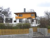 Lille Frøens vei 16 i Oslo, tidlig eksempel på norsk funkis-villa (Korsmo/Aasland, 1929). Foto: Stig Rune Pedersen