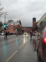 79. Lillestrøm, Adolph Tidemands gate ved Teatergata.JPG