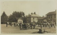 Lillestrøm. Torvet 1920.