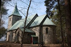 Ljan kirke fra 1932. Anne-Sophie Ofrim/Anne-Sophie Ofrim.