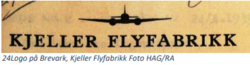 Kjeller Flyfabrikk logo brevark.]]