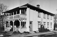 Løkkebygningen til Lovisenberg i nr 15. Foto: Knut B. Eng