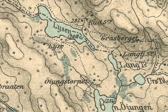 Lysen under Skansgården Kongsvinger kart 1913 .jpg