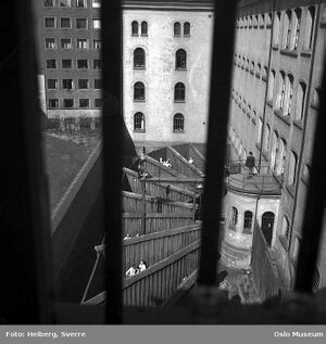 Møllergata 19 fengselsfløyen før 1976 OB.AH0884.jpg