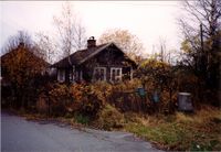 Møllerstua lå i Strømsv 130 fram til 1970-årene.