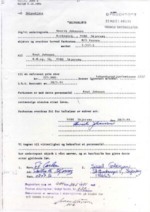 MB Varnes skjøte. Skjervøy.jpg