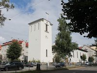 Majorstuen kirke (1921-1926). Foto: Chris Nyborg (2016).