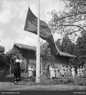 Malmøya flaggheising under AOF-kurs OB.Ø47 0305d.jpg