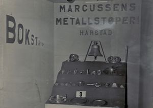 Marcussens Metallstøperis utstilling 1948.jpg