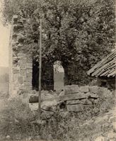 Margareta kirkeruin, 1913 Foto: Gerhard Fischer/Riksantikvaren