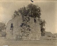 Margareta kirkeruin, 1913 Foto: Gerhard Fischer/Riksantikvaren