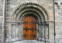 Portal mot sør fotografert sommeren 2015. Foto: Stig Rune Pedersen