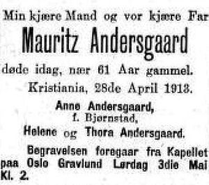 Mauritz Andersgaard dødsannonse.jpg