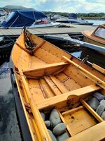 Nybygd aurgjelds-melfæring i Leira i Aure kommune. Foto: Olve Utne (2021).