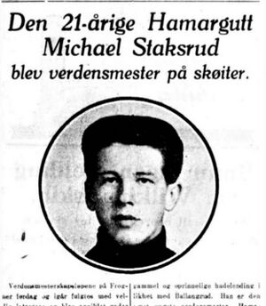 Michael Staksrud artikkel Aftenposten 1930.jpg