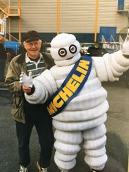 Michelinmannen (Trond Thorbjørnsen) og Tor Weinholdt.